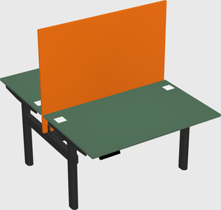 Shared electric desk