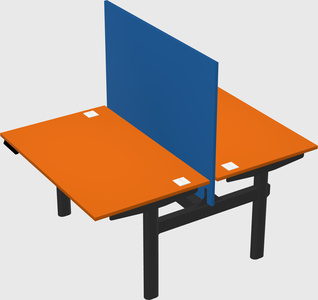 Shared electric desk