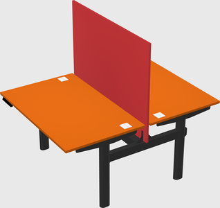 Shared electric desk
