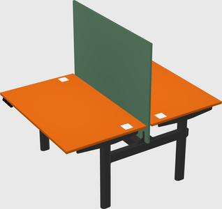 Shared electric desk