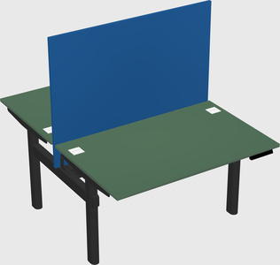 Shared electric desk