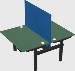 Shared electric desk