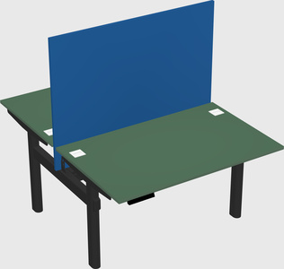 Shared electric desk
