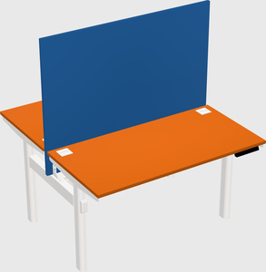 Shared electric desk