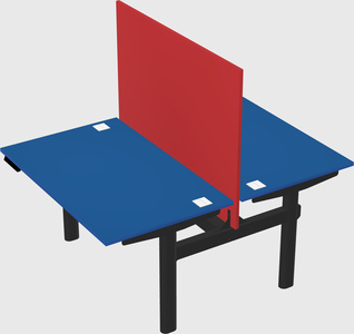 Shared electric desk