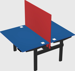 Shared electric desk