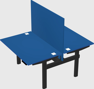 Shared electric desk