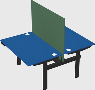 Shared electric desk