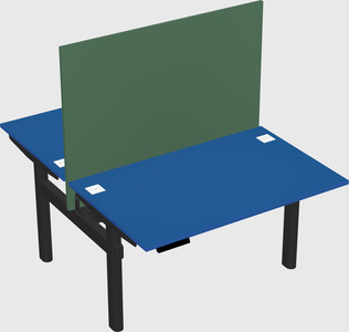 Shared electric desk