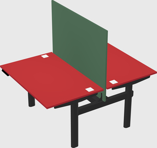 Shared electric desk