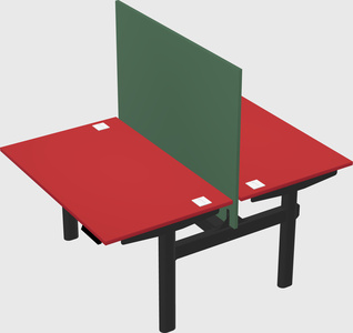 Shared electric desk