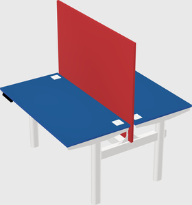 Shared electric desk
