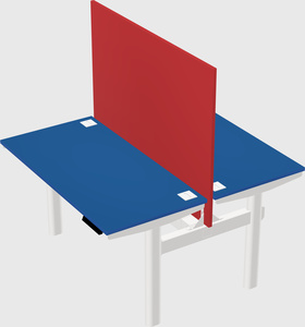 Shared electric desk