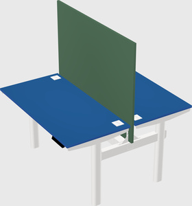 Shared electric desk