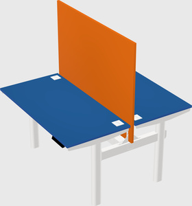 Shared electric desk