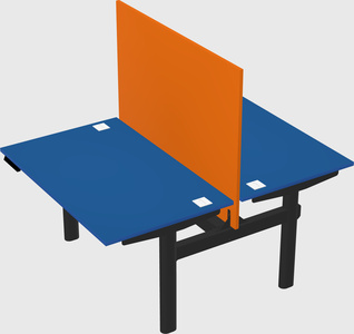 Shared electric desk