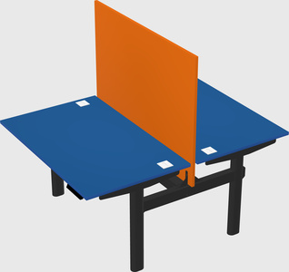 Shared electric desk
