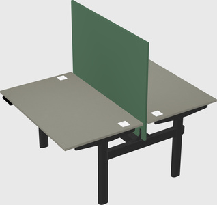 Shared electric desk
