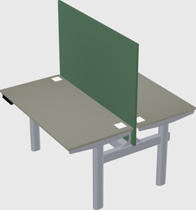 Shared electric desk