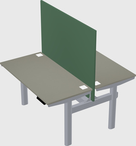 Shared electric desk
