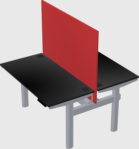 Shared electric desk