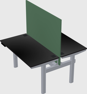 Shared electric desk