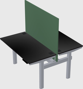 Shared electric desk