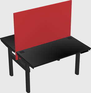 Shared electric desk