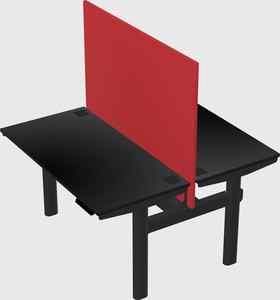 Shared electric desk