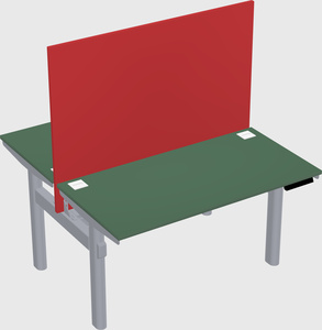 Shared electric desk