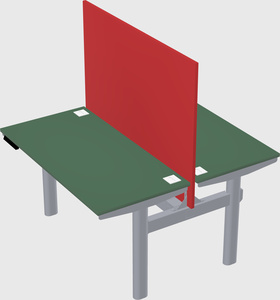 Shared electric desk