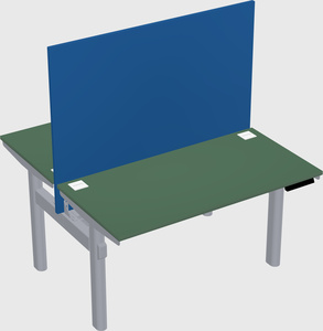 Shared electric desk