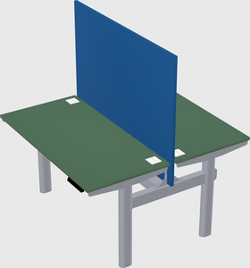 Shared electric desk
