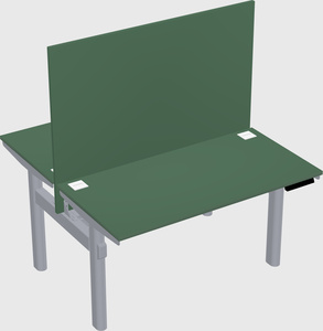 Shared electric desk