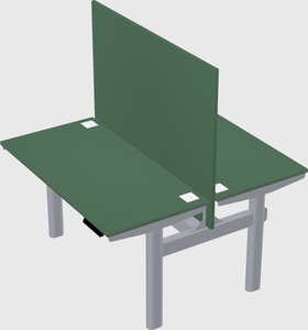 Shared electric desk