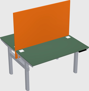 Shared electric desk