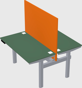 Shared electric desk