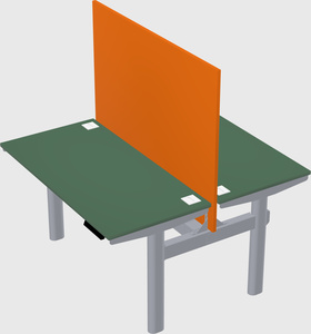 Shared electric desk