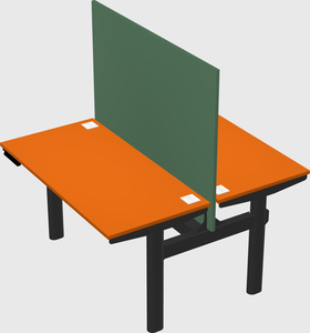 Shared electric desk
