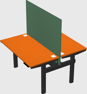 Shared electric desk