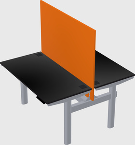Shared electric desk