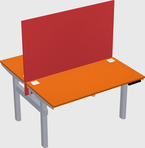 Shared electric desk