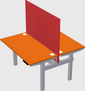 Shared electric desk