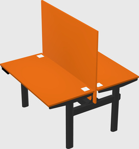Shared electric desk