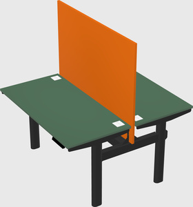 Shared electric desk