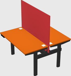 Shared electric desk