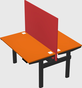 Shared electric desk