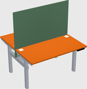Shared electric desk