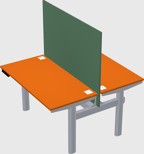 Shared electric desk