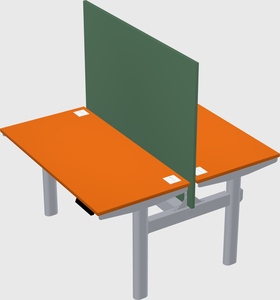 Shared electric desk